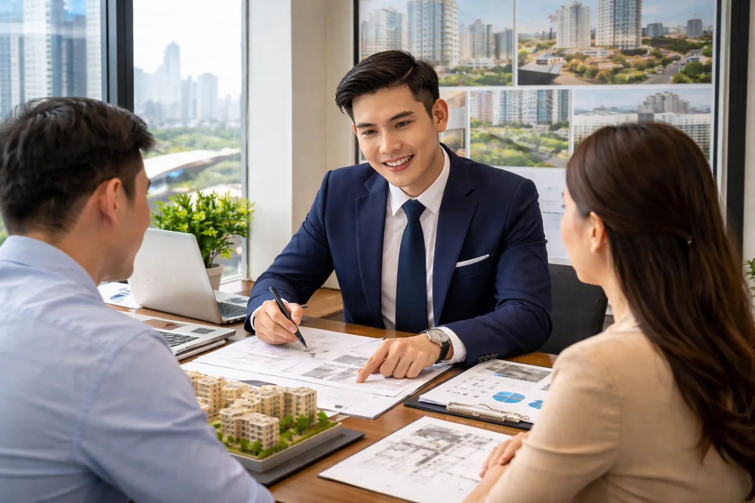 Nghề môi giới bất động sản "vẫn có ăn"