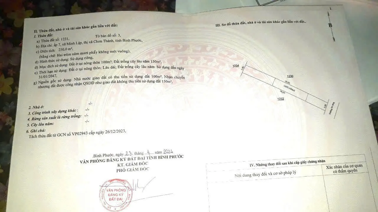 Bán lô đất đẹp đầu tư tiềm năng tại xã Nha Bích