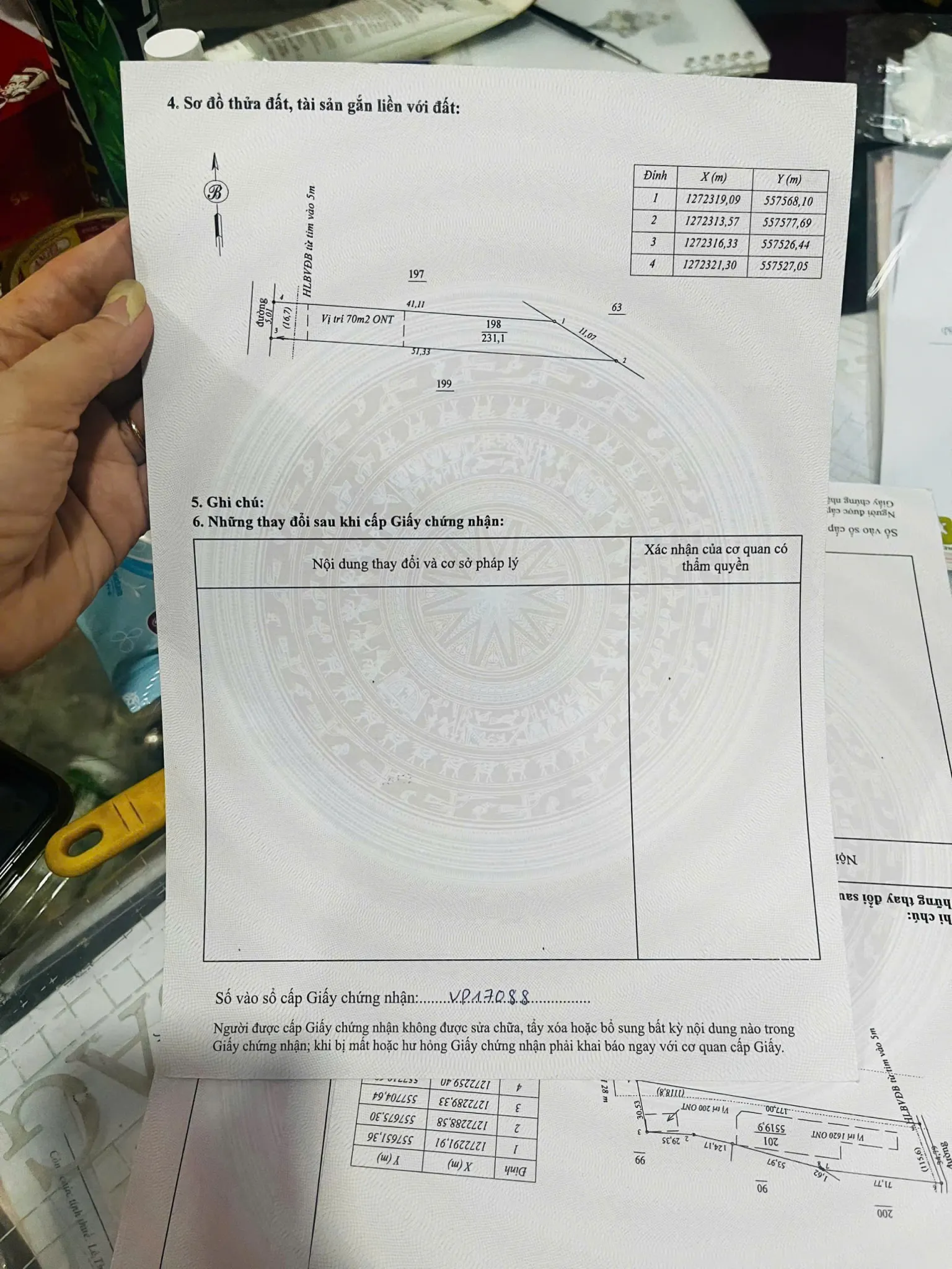Bán lô đất cách QL14 700m gần đường quy hoạch Phước Hoà