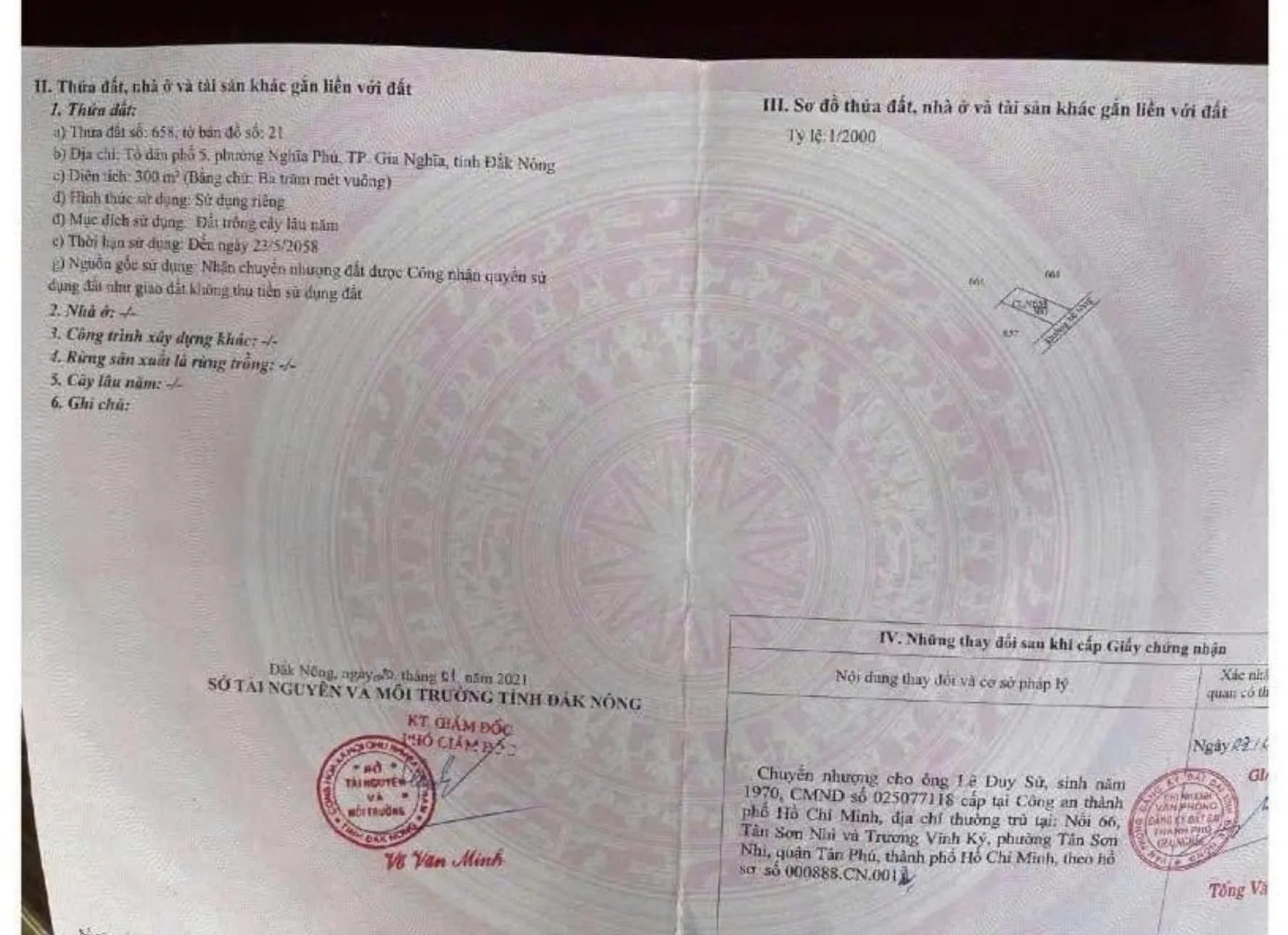 Bán đất phường Nam Gia Nghĩa, tỉnh Lâm Đồng