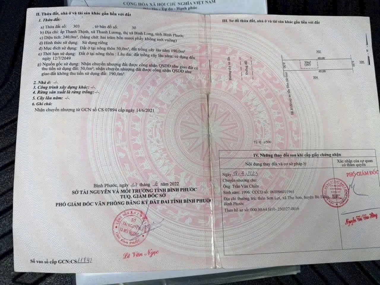 Bán đất phường An Lộc, TP Đồng Nai