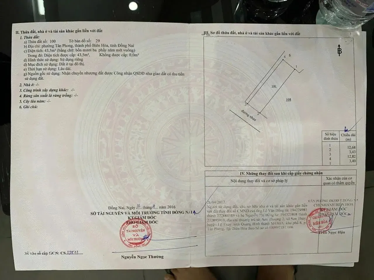 Bán nhà cấp 3 đẹp phường Tân Triều