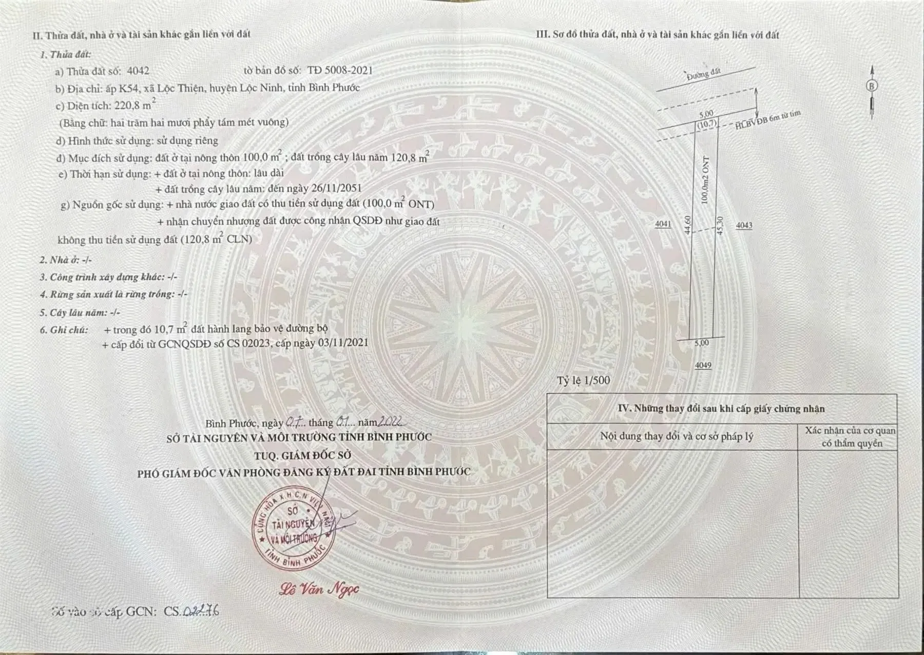 Bán lô đất đẹp giá rẻ tại Lộc Thiện