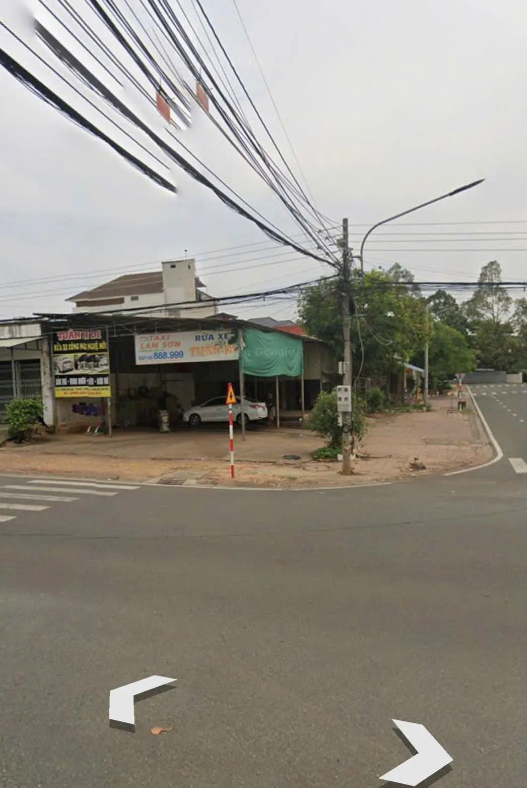 Bán đất lô góc 2 mặt tiền đường Trương Công Định và Phạm Hùng tại Đồng Xoài (cũ)
