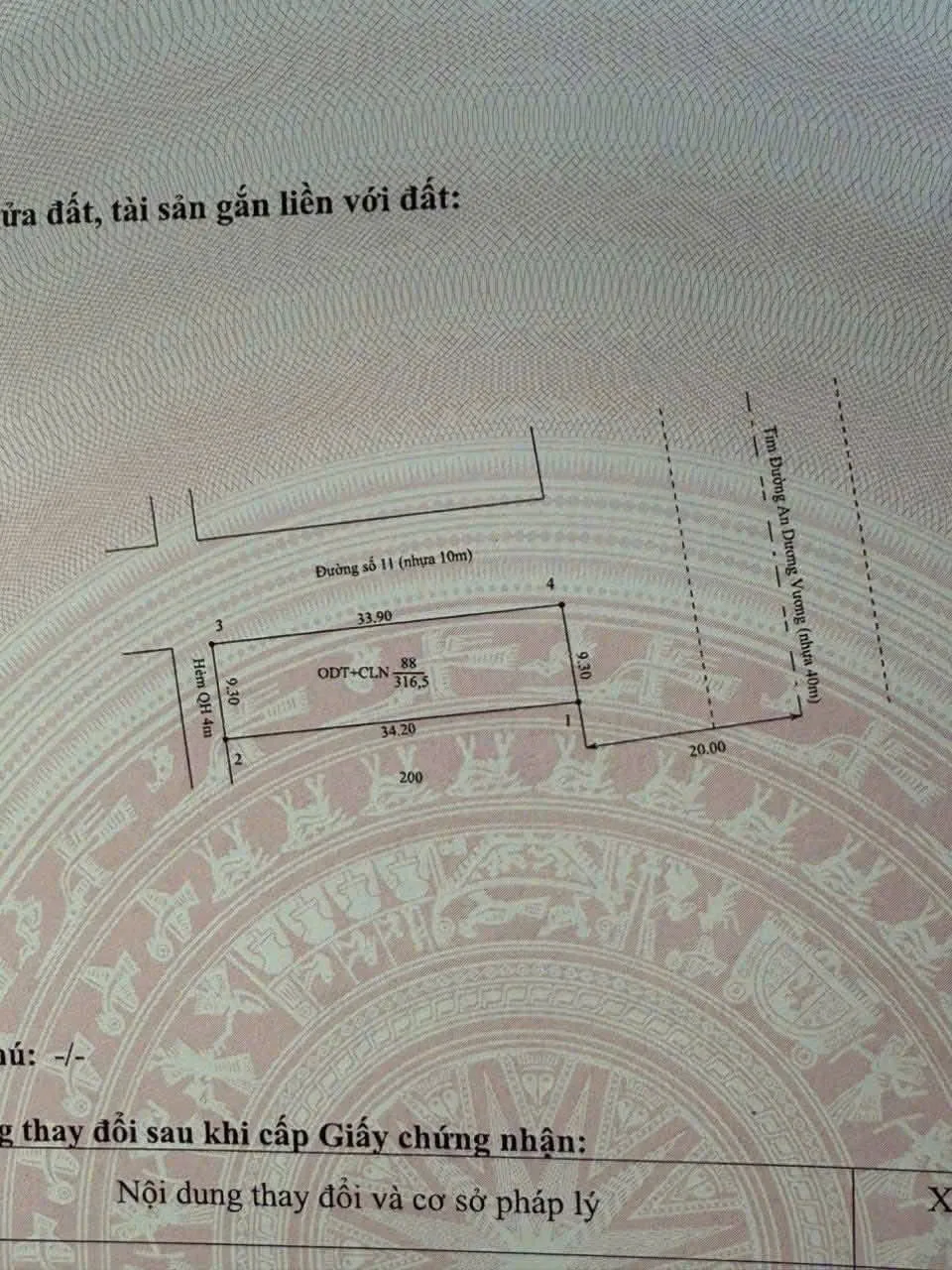 Bán đất 2 mặt tiền đường An Dương Vương, Tây Ninh