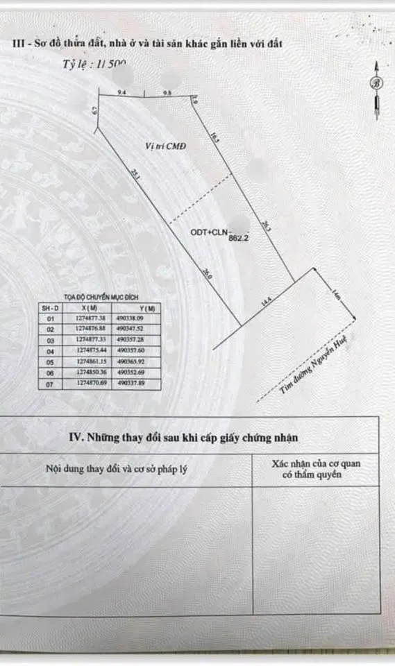 Cần thanh lý gấp căn nhà mặt tiền đường Nguyễn Huệ,ngay trung tâm ngã tư sóc Miên